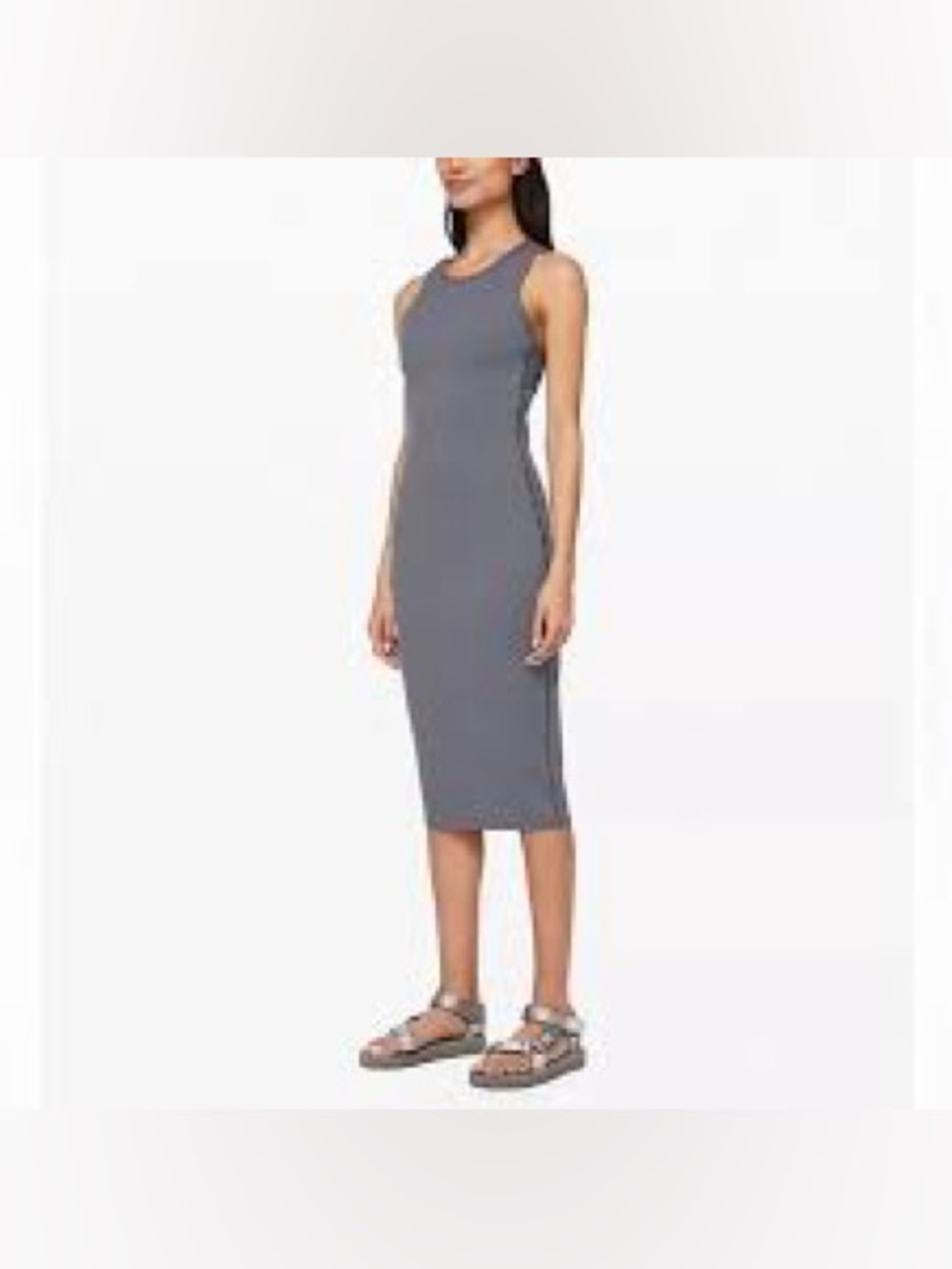 LULULEMON, the picnic play dress in gray!